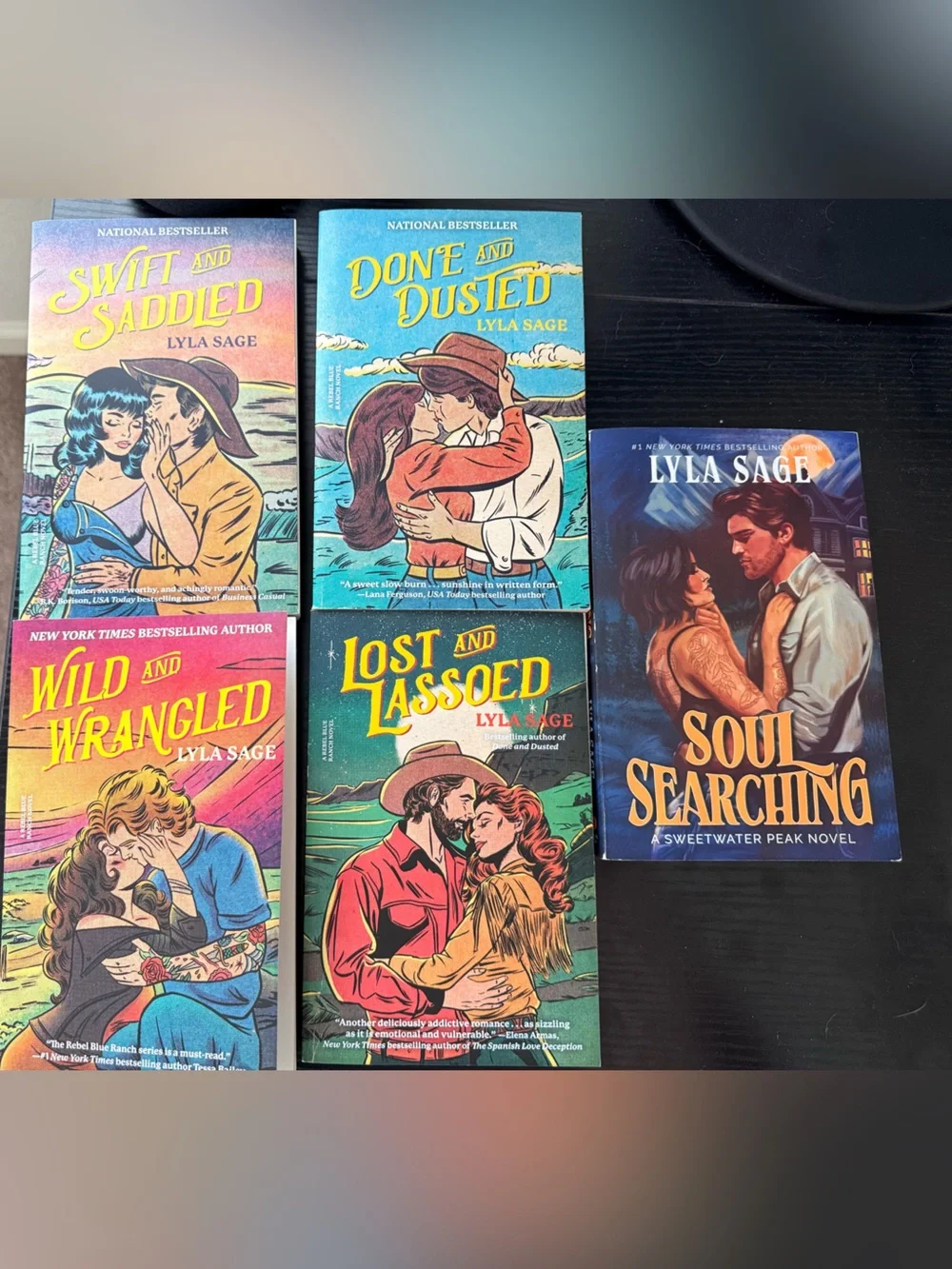Lyla Sage Romance Paperback bundle - Picture 1 of 12